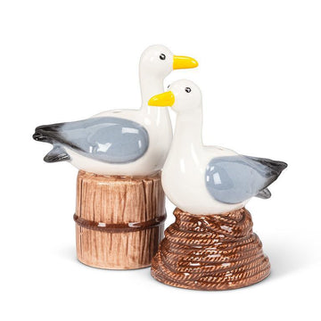 Perching Seagulls Salt & Pepper Shakers
