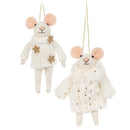 Fancy Winter Mouse Christmas Ornament-1