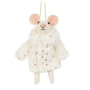 Fancy Winter Mouse Christmas Ornament-3