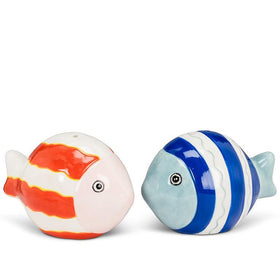 Striped Fish Salt & Pepper Shaker