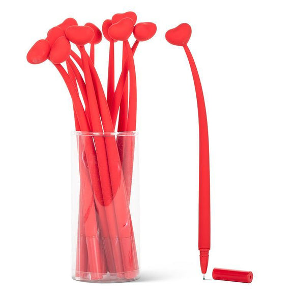 Wobbly Chunky Heart Pen