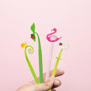 Snail on Curly Stem Pen-3