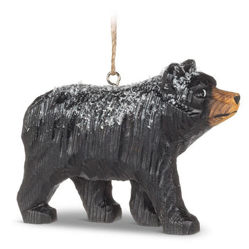 Black Bear Christmas Ornament