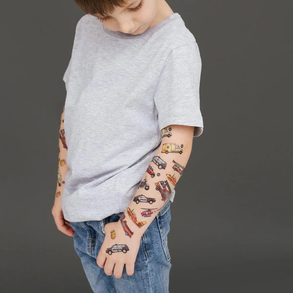 911 Emergency - Temporary Tattoos