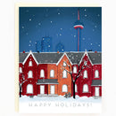 Assorted Box Of 8 'Toronto Classic Holiday' Greeting Cards-4