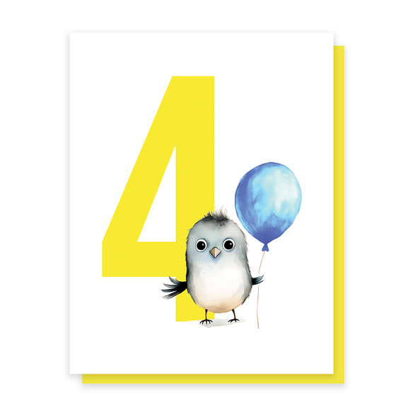 4th Birthday Birdy