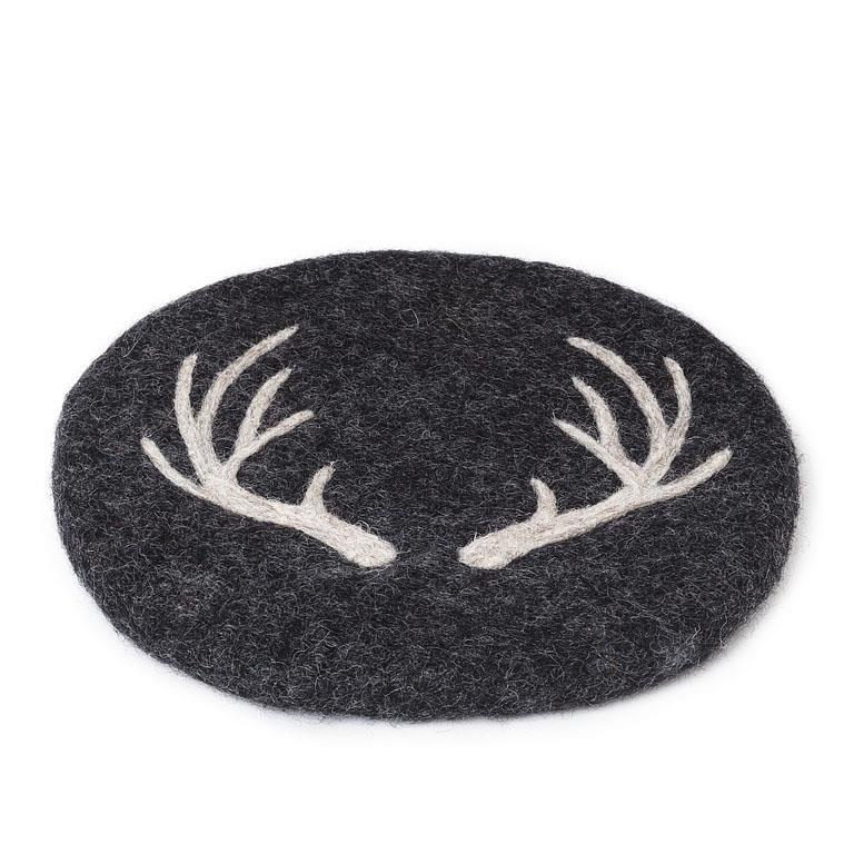 Stag Horn Trivet 8"