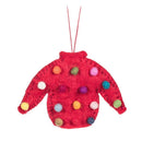 Sweater With Pompoms Ornament-4