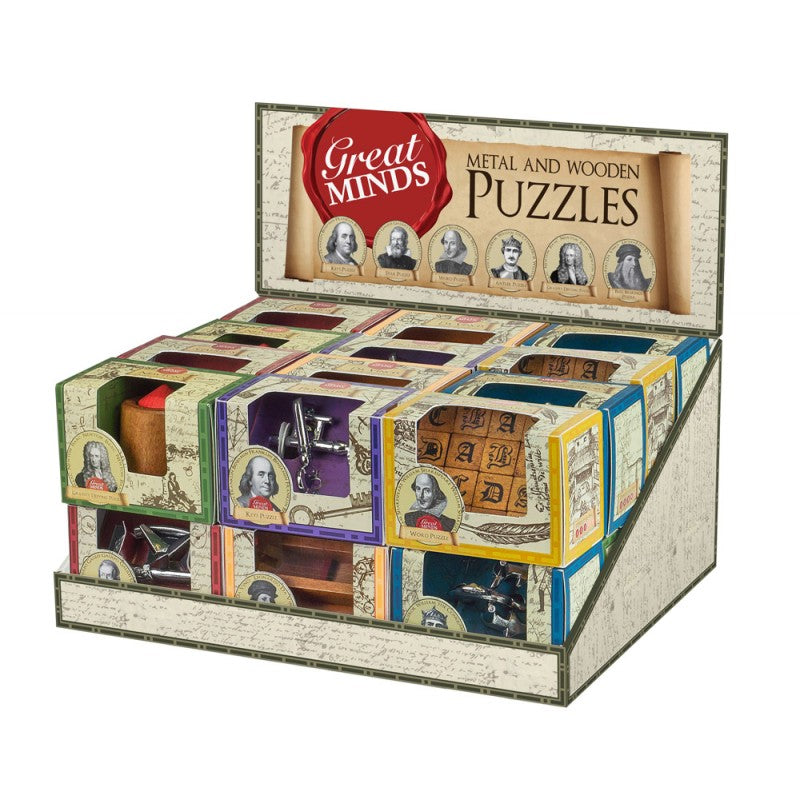 Great Minds Metal & Wood Puzzles