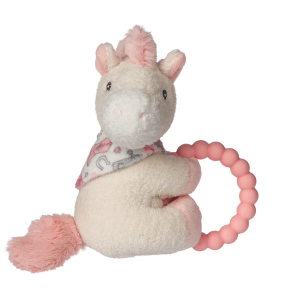 Teether Rattle - Giddy Up Pony 5"
