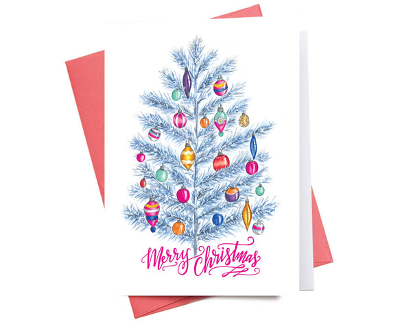 Silver Tree | Christmas Greeting Card