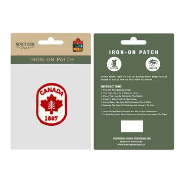 Canada iron-on embroidery patch - 0