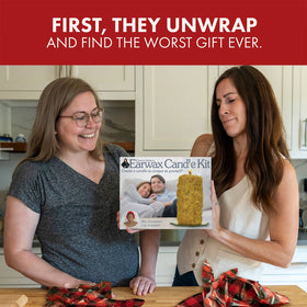 Prank Gift Box Earwax Candle Kit - 0