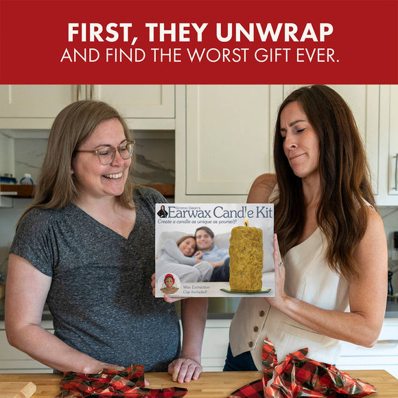 Prank Gift Box Earwax Candle Kit