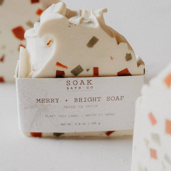 Merry and Bright Soap Bar: Holiday Collection