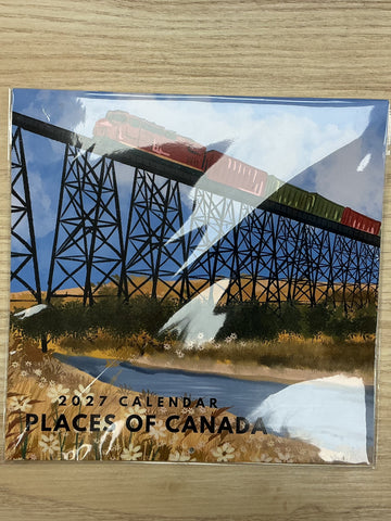 Places Of Canada 2027 Wall Calendar
