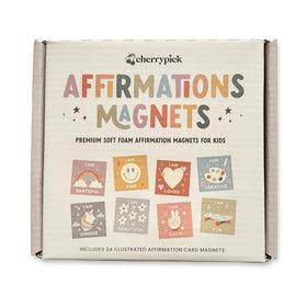 Affirmations Magnets - Soft Foam Magnetic Set | Cherrypick