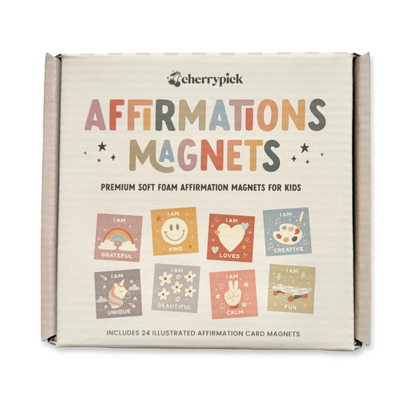Affirmations Magnets - Soft Foam Magnetic Set | Cherrypick