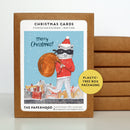 Holiday Raccoon Box of 8-4