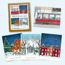 Assorted Box Of 8 'Toronto Classic Holiday' Greeting Cards-1