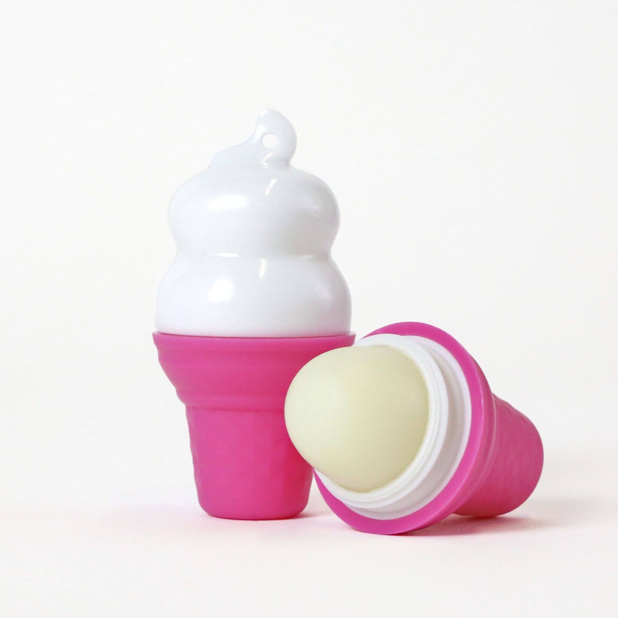 Ice Cream Lip Balm 100% Natural CANDY CANE