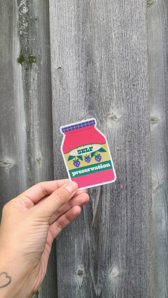 Self Preservation Sticker