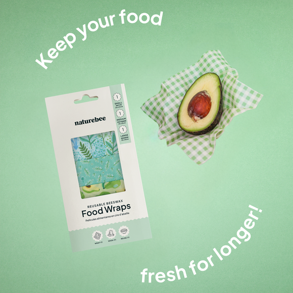 Beeswax Wrap Variety Set - Green