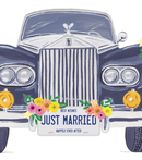 Just Married Car Card-3