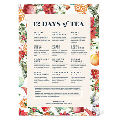 Bisou Tea 12 Days of Tea Advent Calendar