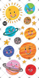 Our Solar System - Temporary Tattoos-4
