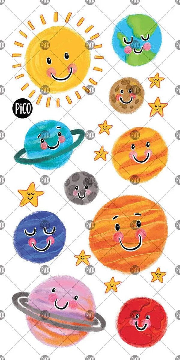Our Solar System - Temporary Tattoos