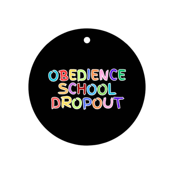 Obedience School Dropout Pup Charm
