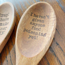 Funny Humor Laser Engraved Wooden Spoon-6