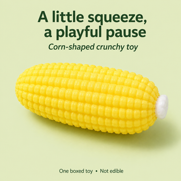 Yellow Corn Crunchy Squishy