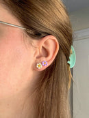 Mini Floral Stud Pack-4