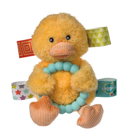 Taggies Teether Rattle - Dunkin Duck 5"