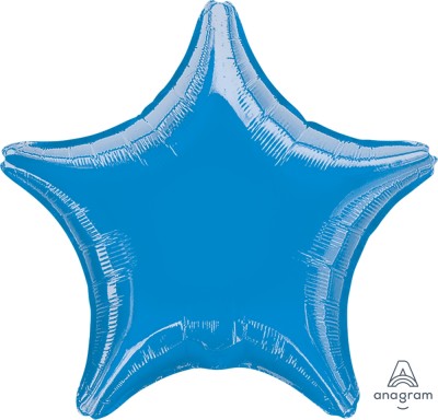 18" Mylar/Foil Star Helium Balloons (various colours)