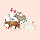The Eh Team Canadian Animal Sticker-1