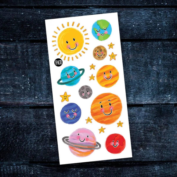 Our Solar System - Temporary Tattoos