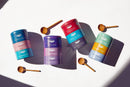 Purple Tea Trio Tin & Spoon - Organic, Fair-Trade Tea Gift-10