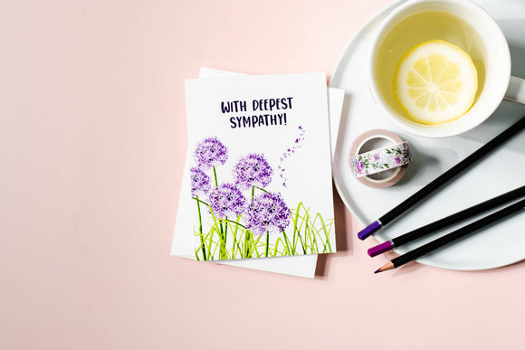 With Deepest Sympathy - Greeting Card
