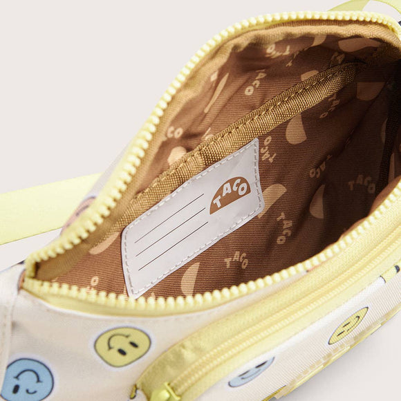 Charles - Smiley Cream Belt Bag