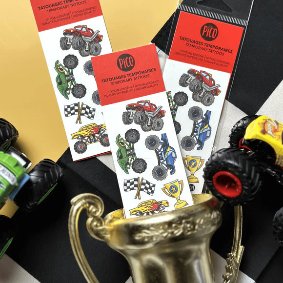 Monster Trucks - Temporary Tattoos