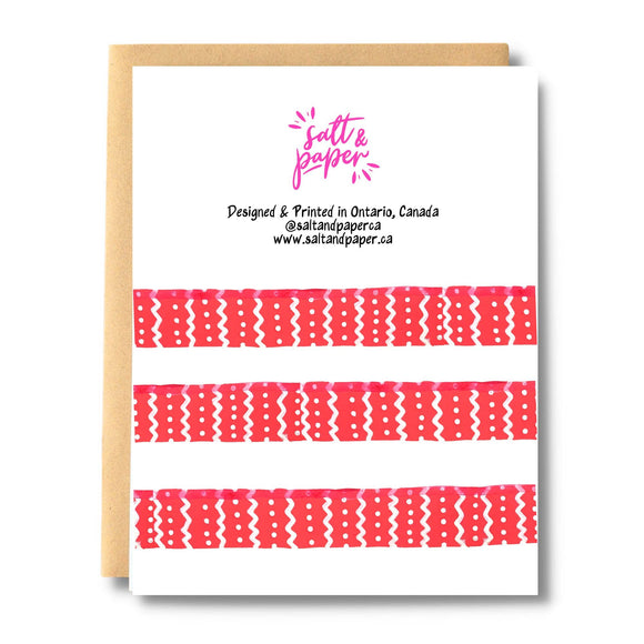 Wiener Dog Holiday Card