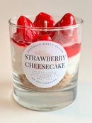 Strawberry Cheesecake Dessert Candle -2