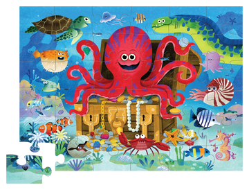 36 PC Puzzle - Octopus Treasure - 0