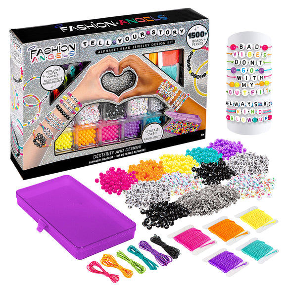 Fashion Angels Alphabet Bead Kit - Tell Your Story