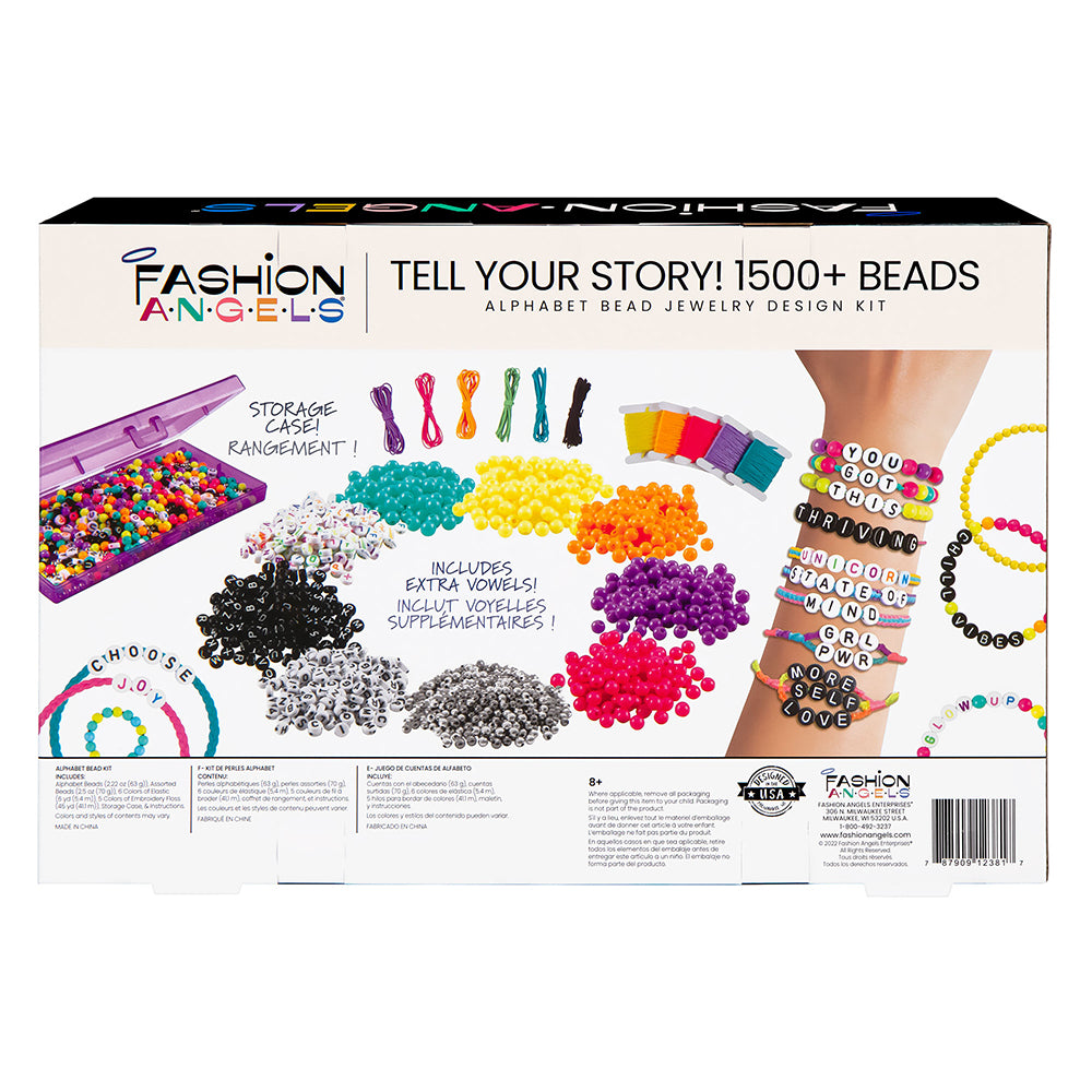 Fashion Angels Alphabet Bead Kit - Tell Your Story