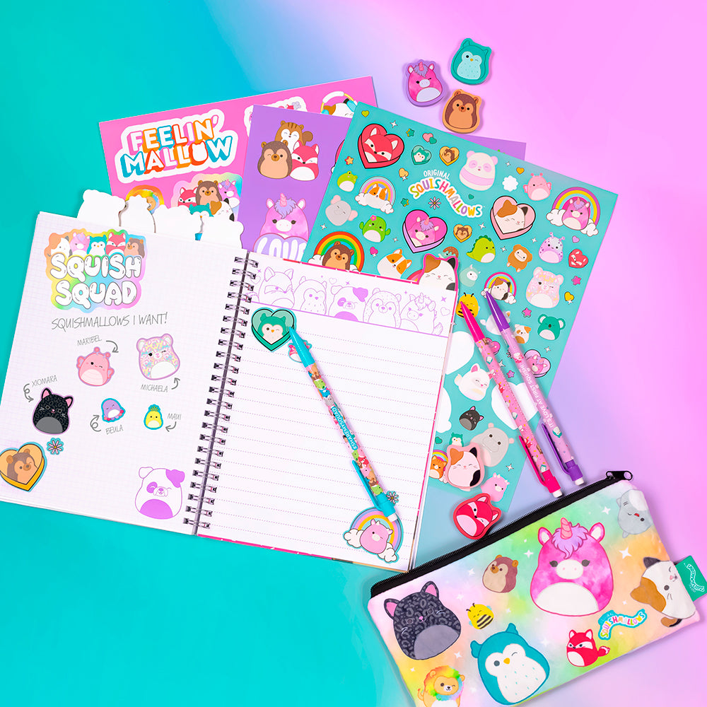 Squishmallows Journal Gift Set