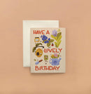 Lovely Birthday Garden - Illustrated Birthday Card-4